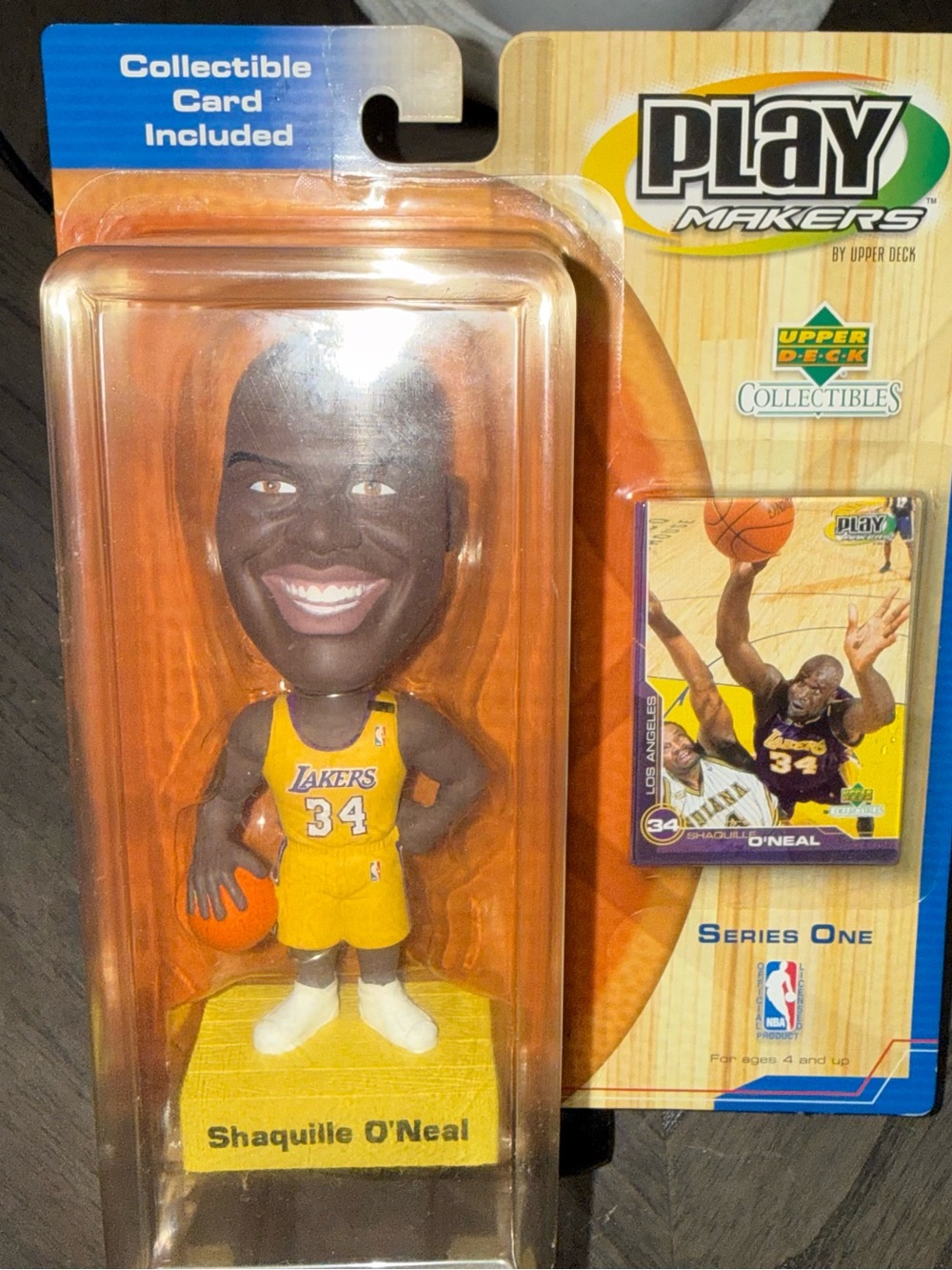 Shaquille O'Neal 2000 Play Makers By Upper Deck Collectibles Lakers Bobble Head